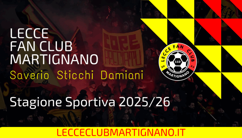 Tesseramento Lecce Fan Club 2025/26