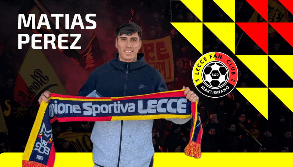 Matias Perez è un giocatore del Lecce!